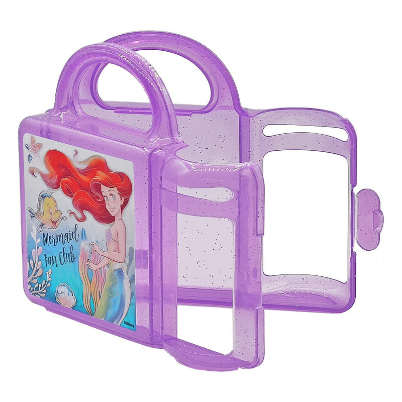 Lonchera Infantil De Plástico Con Botella Diseños Varios