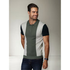 Playera De Hombre Manga Corta Mod.a35455 Marca Bobois®