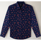Camisa Casual Para Hombre Mod.b25307-a3 Marca Bobois®