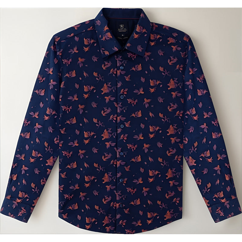 Camisa Casual Para Hombre Mod.b25307-a3 Marca Bobois®