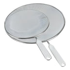 Tapa Antisalpicadura Acero Inoxidable 21/29 Cm Metaltex Lavavajillas Blanco