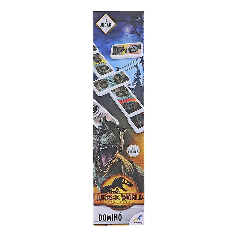 Juego Domino Jurassic World Mod.d-3440 Marca Novelty®