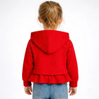 Sudadera Casual De Niña Mod.3468 Marca Mayoral® 2 Años Rojo Lisa
