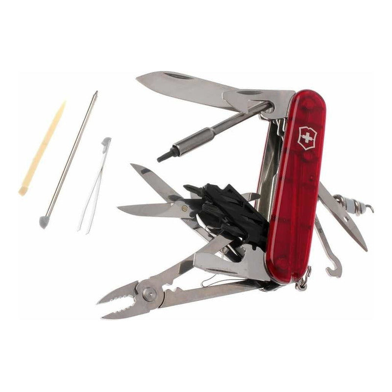Navaja  Cyber 1.7725.t Roja 34 Funciones Victorinox® Rojo