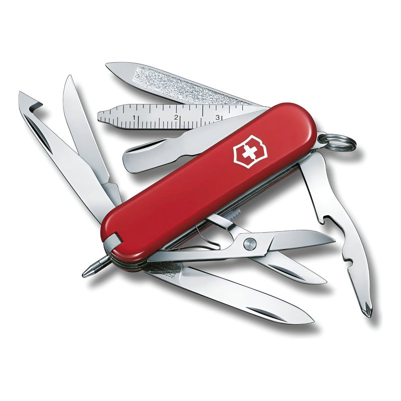 Navaja De Bolsillo Pequeña Minichamp 0.6385 Victorinox® Rojo