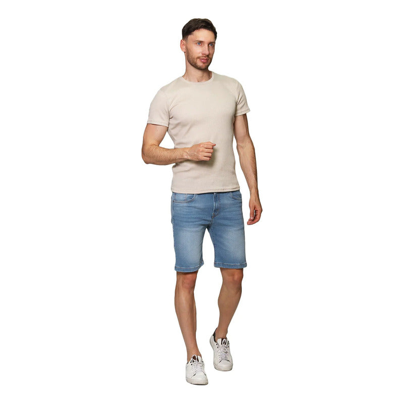 Playera Canale De Hombre Mod.a31101 Marca Bobois®