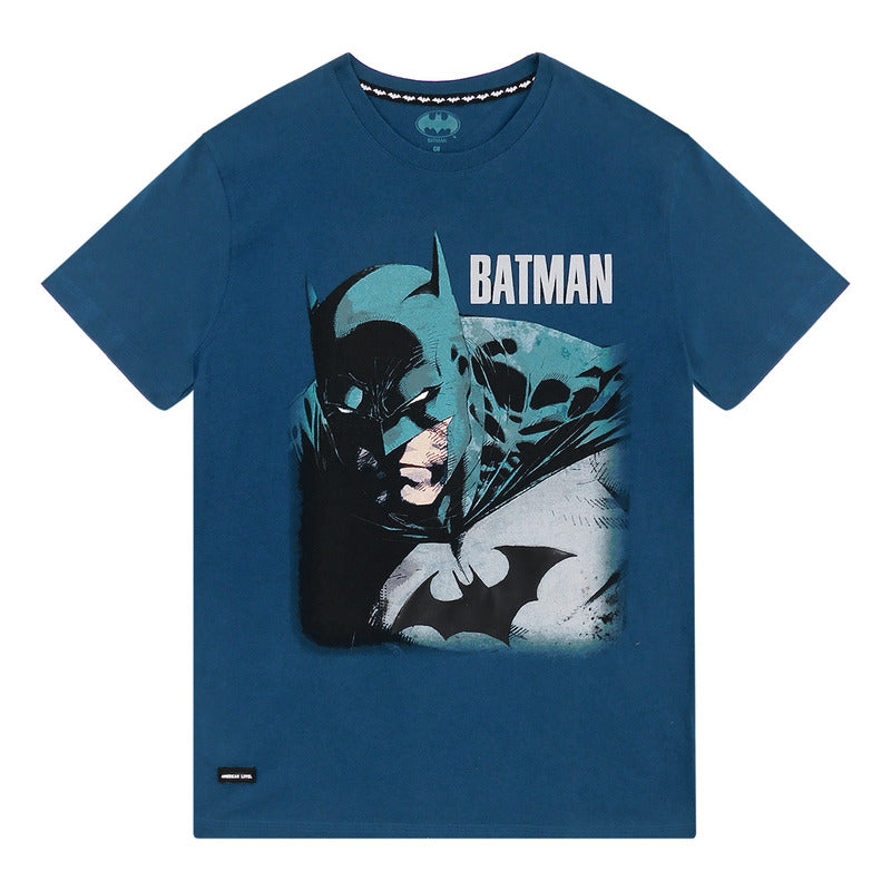 Playera Batman Para Hombre Mod. Bcplrc024 American Level®
