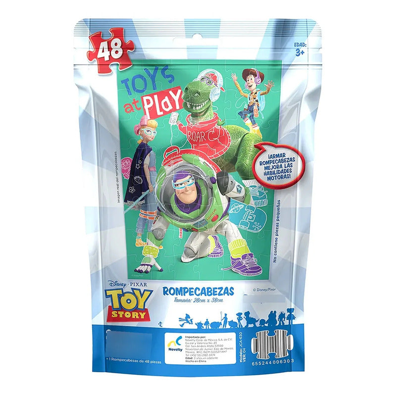 Rompecabezas Bolsa Foil Toy Story 48 Piezas Marca Novelty®