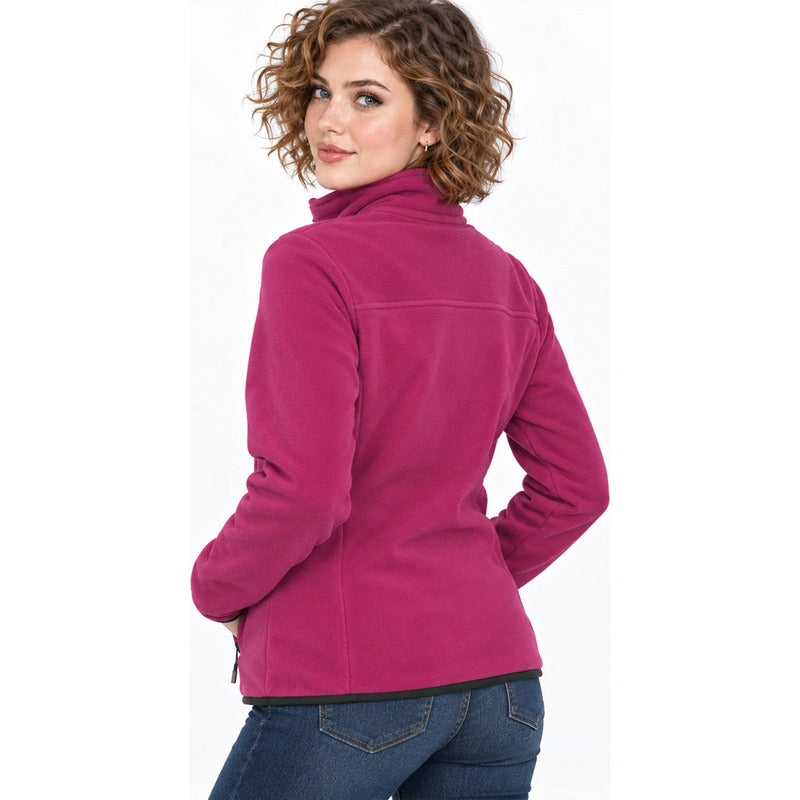 Sudadera Polar Fleece Mujer Dw90-fce8575 Marca Greenlander® G Burgundy Lisa