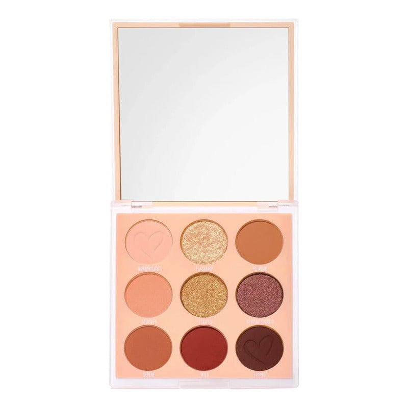 Paleta De Sombras 9 Tonos Nude X Marca Beauty Creations®