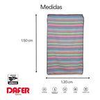 Frazada De Acrilico Afelpada Multiusos 1.20m X 1.50m Mod. Ac