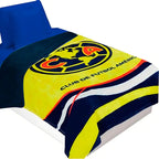 Cobertor Con Borrega Disney Individual Color Diseño De La Tela América Varios