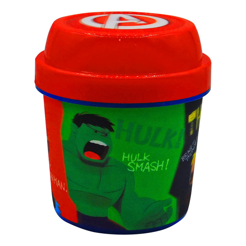 Topper Recipiente 11 Cm Para Comida Diseño Lenticular Niños