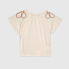 Blusa Ligera Casual Infantil Y Juvenil 6006 Marca Mayoral® Hueso Lisa 8 Años