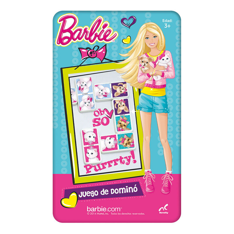 Domino Barbie Mod. Jca-509 Marca Novelty®