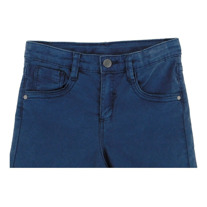 Bermuda Casual Para Niño Mod. 015-9009al Marca Losan®