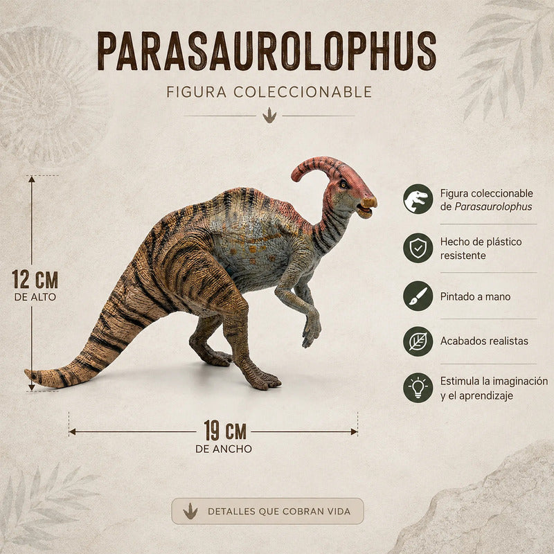 Figura Coleccionable Parasaurolophus Los Dinosaurios Papo®