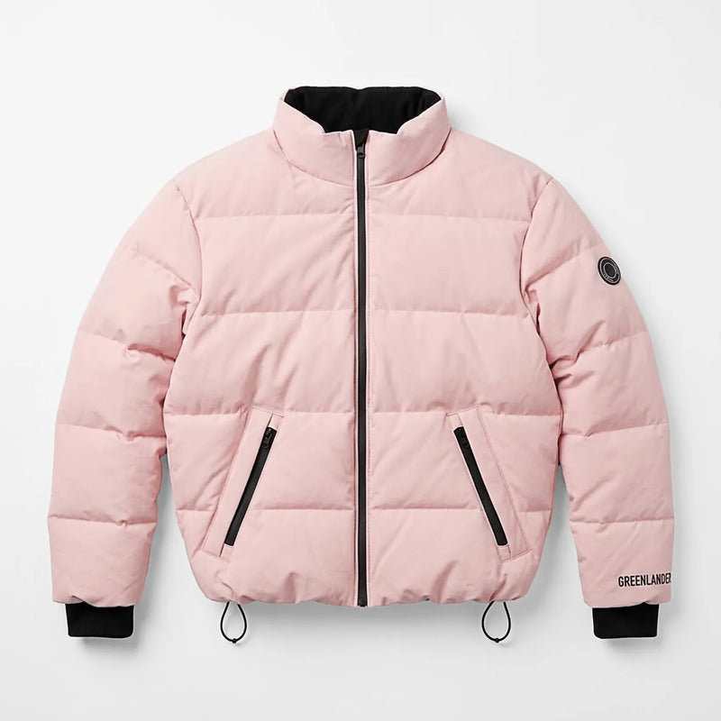 Chamarra Acolchada Para Mujer Mod. Dw90-pol9081 Greenlander® Rosa Ch Capitonado