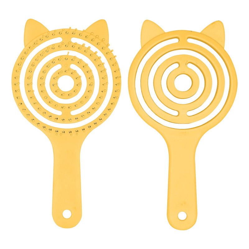 Cepillo Hueco Anti Enredos Cabello Grueso Y Delgado Flori®