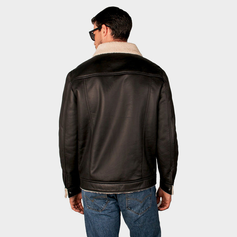 Chamarra Para Caballero Tacto Piel M.cw89-7284 Greenlander®