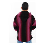 Suéter Poncho Canguro Artesanal Hoodie Acrilico Colores