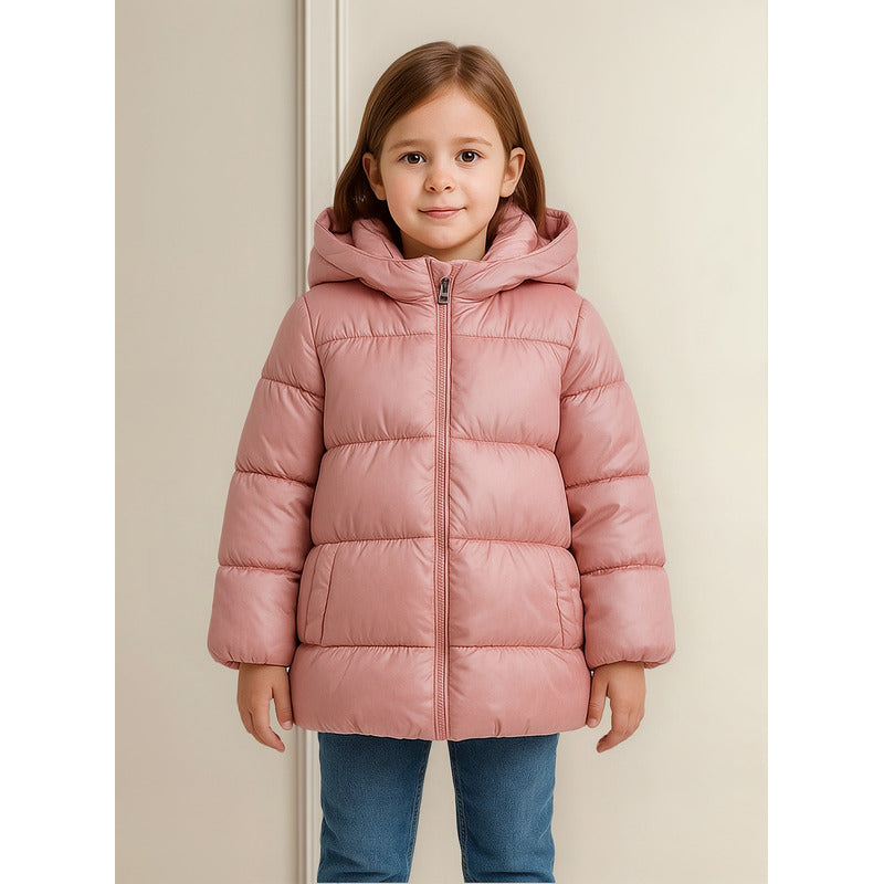 Chamarra Para Niña Mod.4443 Colorete Marca Mayoral® Colorete 2 Años Capitonado