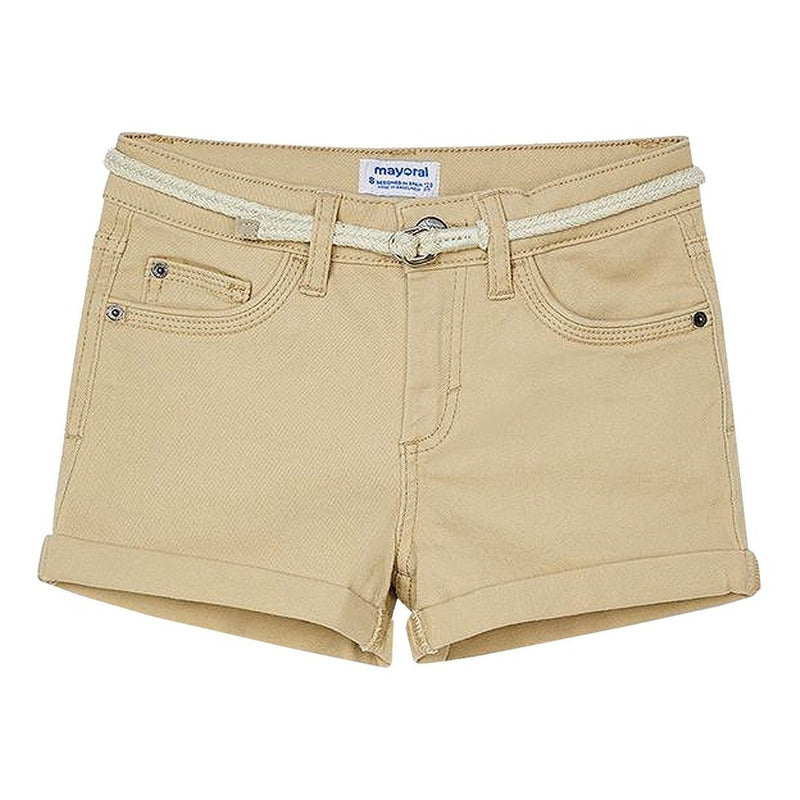 Short De Mezclilla Con Cinturon Mod.275 Marca Mayoral®