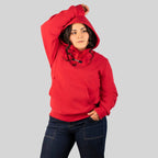 Sudadera Unisex Básica Plus Size Nw86-sud8643xl Greenlander® 2x Rojo Lisa