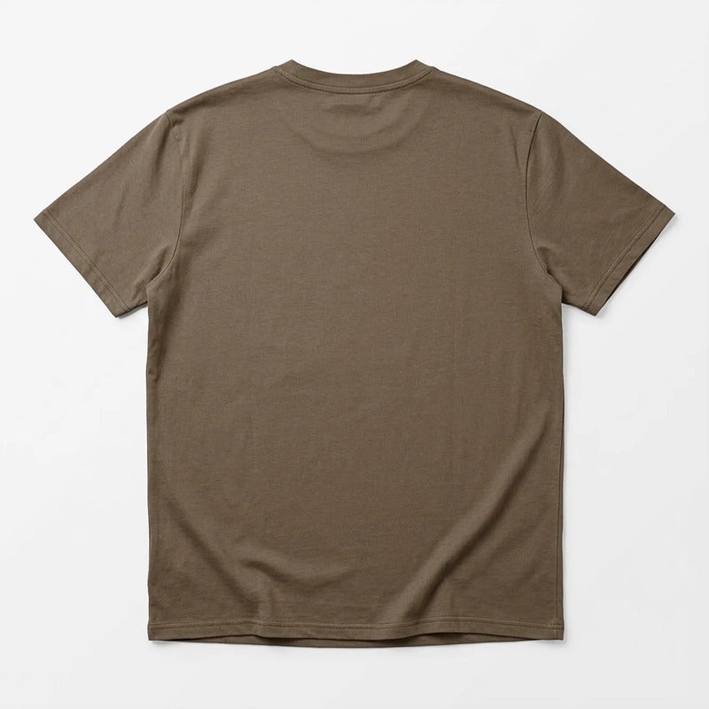 Camisa Casual Oversize Fit De Hombre Tish-le2513 Roosevelt® Marrón Claro Lisa M