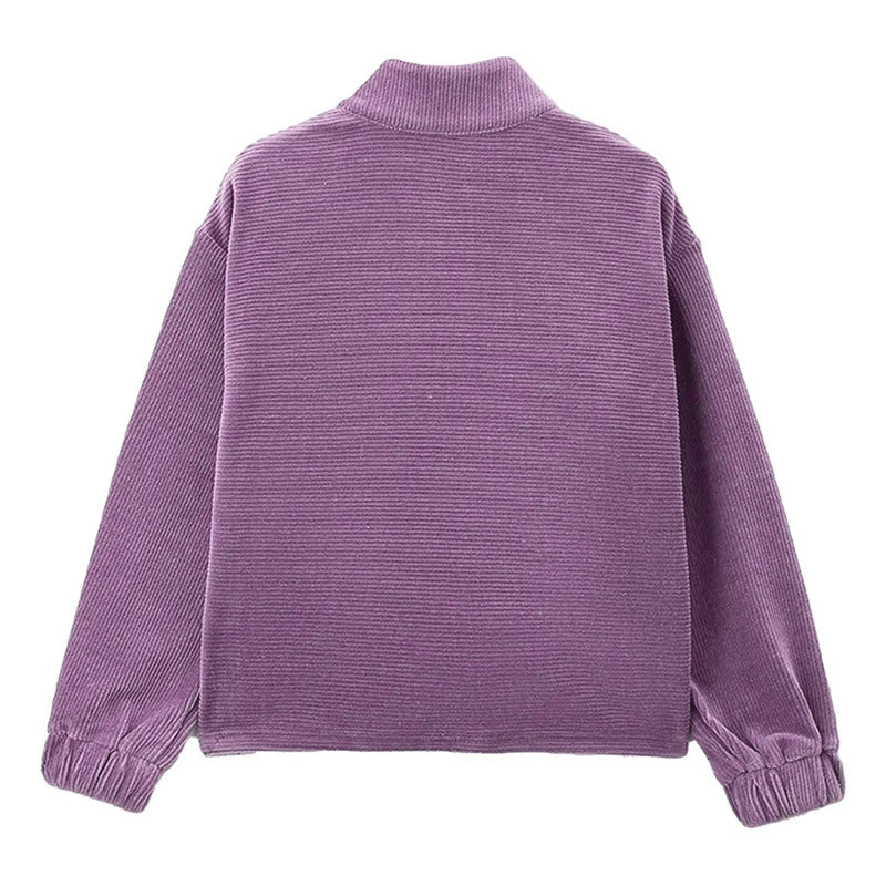 Conjunto Pana Para Niña Mod.7845 Marca Mayoral® Lila Pana 8