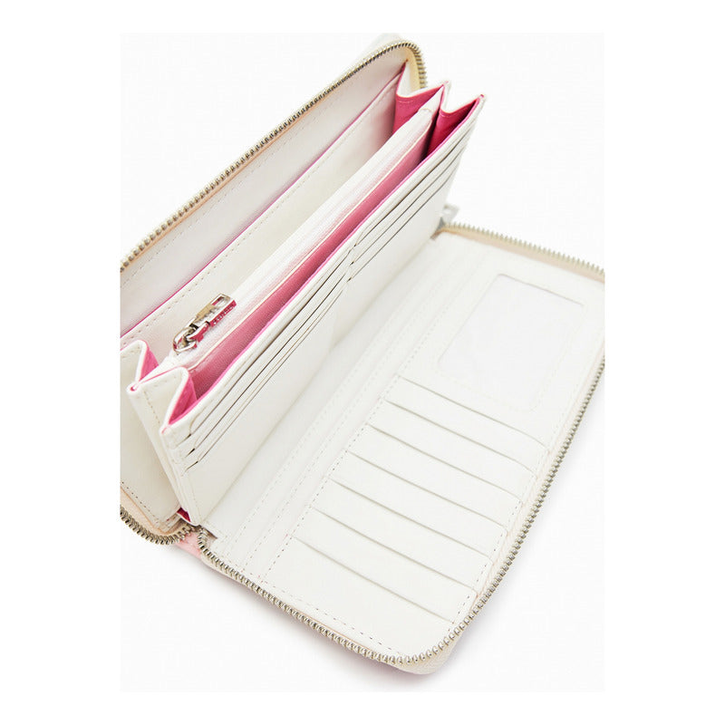 Cartera De Mujer Estampado Difuminado 23sayp169019 Desigual® Multicolor Difuminado