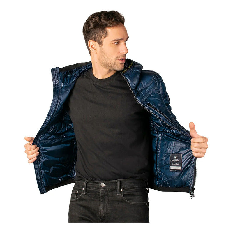 Chamarra Capitonada Para Hombre Cw86-pol7092 Greenlander®
