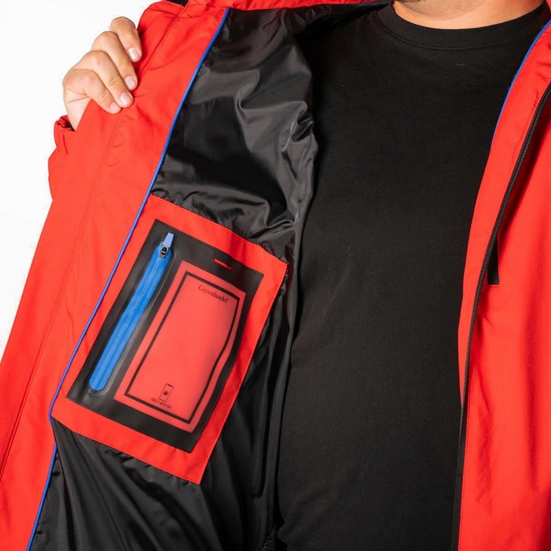 Chamarra Impermeable Para Hombre M.cw86-ny8597h Greenlander®