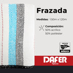 Frazada De Acrilico Afelpada Multiusos 1.20m X 1.50m Mod. Ac