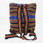 Mochila Artesanal Tejida Tipo Morral Con Bolsillo Frontal 10kg
