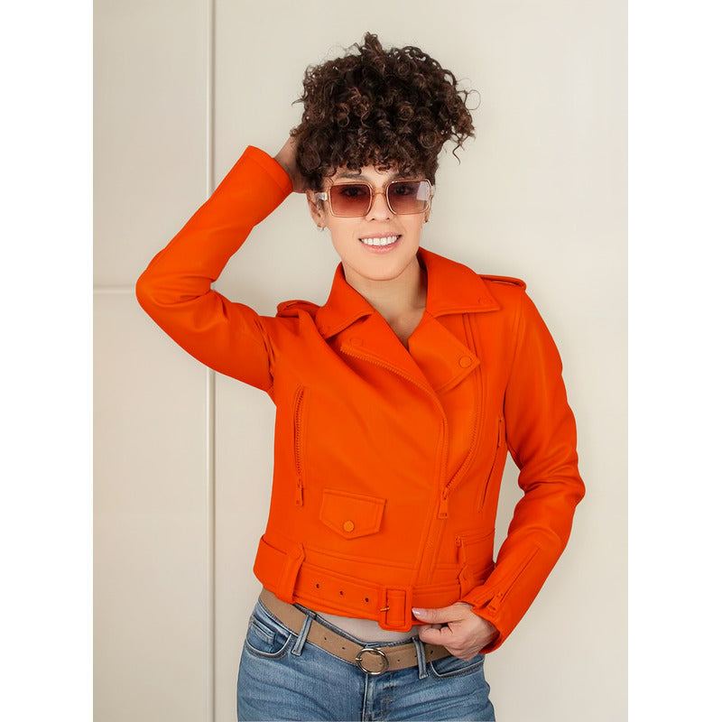 Chamarra Vinipiel Para Mujer Mod. Vin6995 Greenlander®