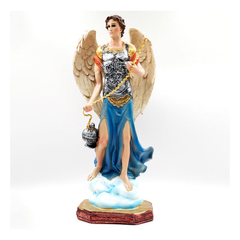 Imagen Religiosa De Resina Decorativa Angel Protector