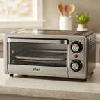 Horno De Mesa Eléctrico Oster Compact Tssttv10l 10l Plata