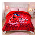 Cobertor Ligero Super Suave Matrimonial Diseños Providencia® Ladybug 850 G Multicolor