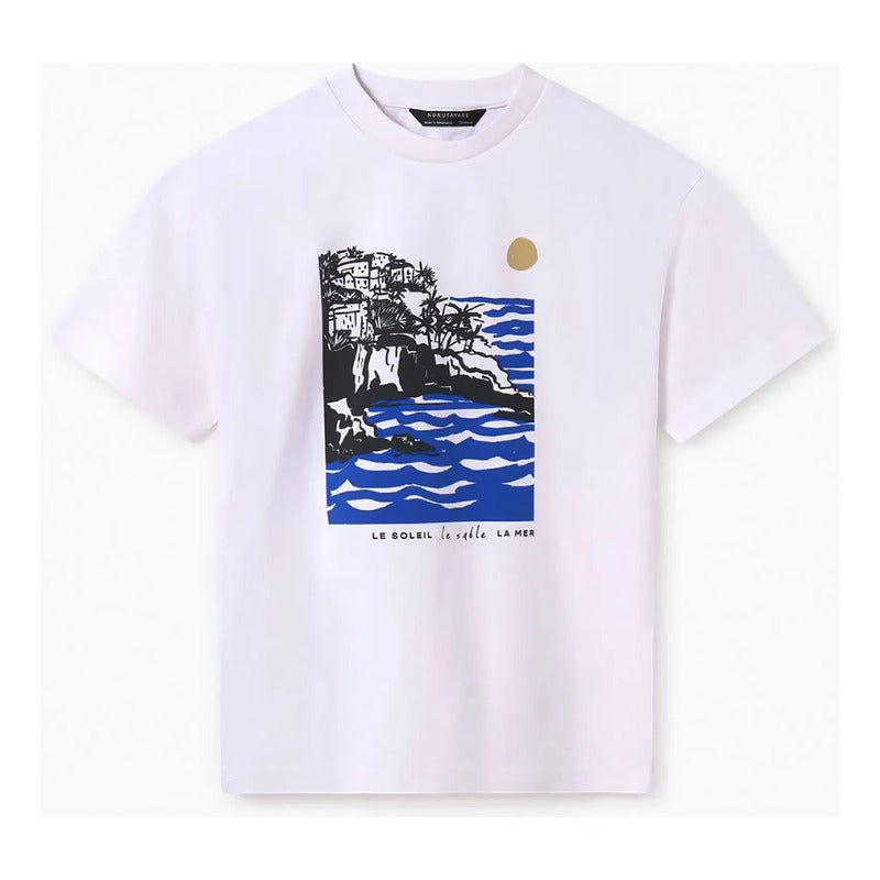 Playera Juvenil Versatil Mod.6006 Nakutavake Mayoral® Blanco Costa 14 Años Lisa