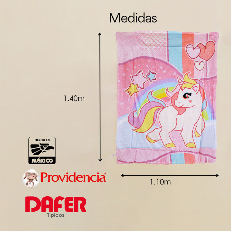 Cobertor Edredón Cunero Para Bebé 1.10mx1.40m Providencia®