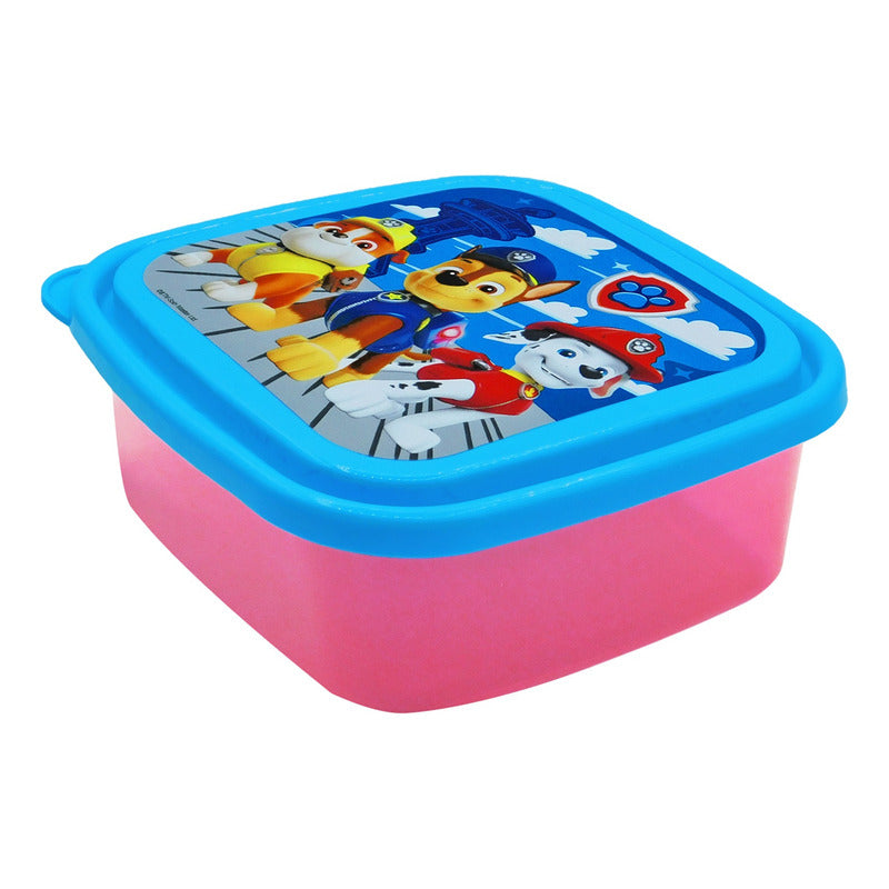 Recipiente Infantil Escolar Para Comida Diseños Varios