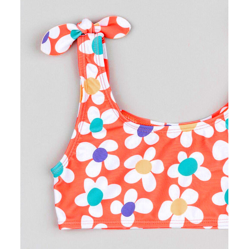 Traje De Baño Para Niñas 2pz Mod. Lkgap0703 Marca Losan®