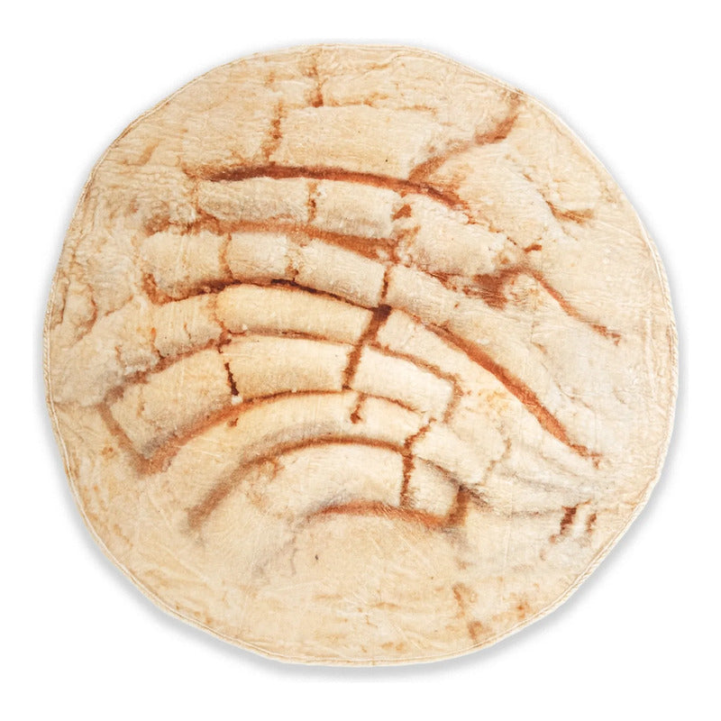 Frazada Divertida Circular Suave Marca Providencia® Beige Concha Vainilla