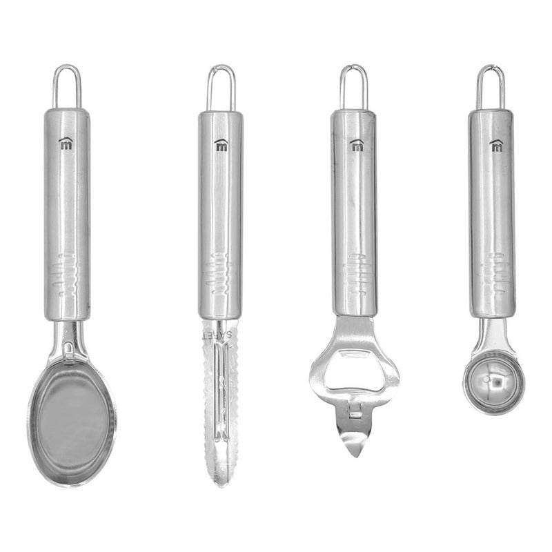 Utensilios 6pz Para Bar Con Base Para Colgar Marca Metaltex®