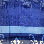 Cobertor Ligero Micrograbado 1.80x2.10m Providencia® Premium Aldana 1 Kg Azul