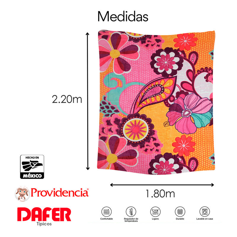 Cobertor Borrega Providencia® Matrimonial Diseños