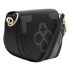 Bolsa Crossbody Para Mujer Mod. Ji 2123 Marca Jaime Ibiza® Negro Lisa Níquel