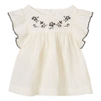 Blusa Holgada Para Niña Mod.1186 Crudo Marca Mayoral® Crudo 9 Meses
