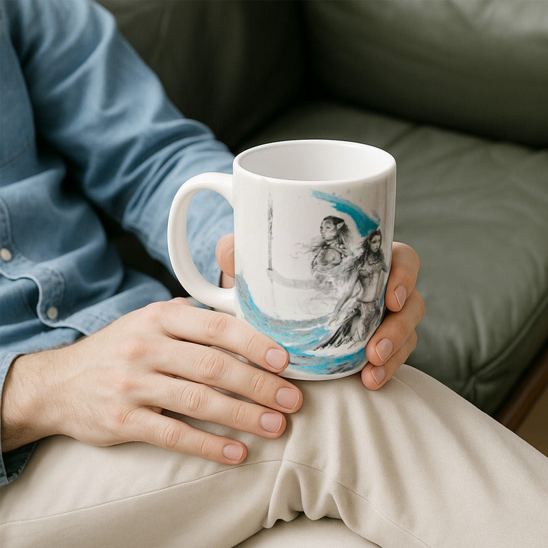 Taza Tarro De Porcelana 500ml Diseños Animados
